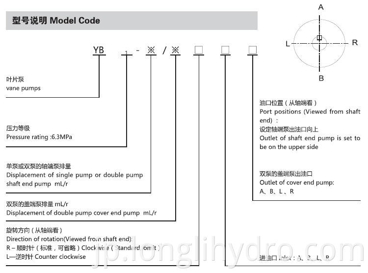 Low Pressure Hydraulic Vane Pump with Factory Price